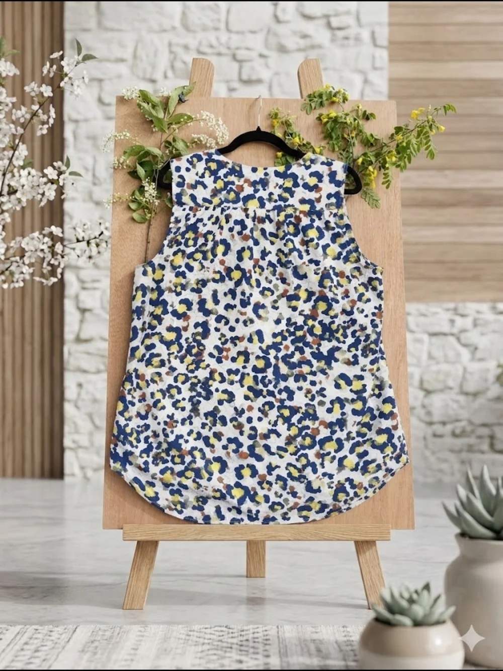 Cabi "Fierce" Sleeveless Blouse - Picture 4 of 11